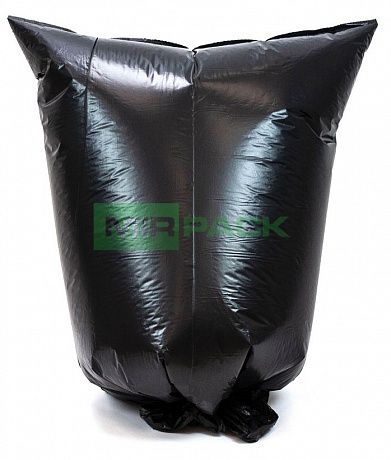 Мешки для мусора 120 л, 80 мкм, ПВД, 10 шт, двухслойные, размер 70х110 см, черные, EXPORT - Вид 4